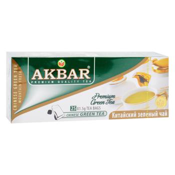 Чай зеленый Akbar 1,5г*25шт - купить, цены на МегаМаркет - фото 3