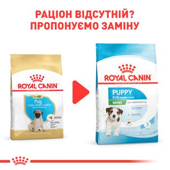 Корм сухой Royal Canin с домашней птицей для щенков породы мопс 1,5кг - купить, цены на MasterZoo - фото 6