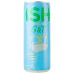 Ish Gin&Tonic Alcohol-free Carbonated Drink 250ml
