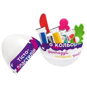 Набор для лепки Dgt-Art Тесто-пластилин 6 цветов - купить, цены на Auchan - фото 4