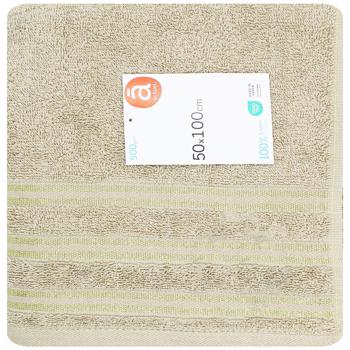 Actuel Safari Towel 500g/m2 50*100cm - buy, prices for Auchan - photo 1