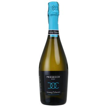 Вино ігристе Terre Nardin Prosecco Extra Dry DOC 0,75 л - купити, ціни на Епіцентр FOOD - фото 1