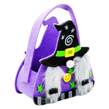 Zed Halloween Witch Felt Bag Decoration 14.5х7х9cm - buy, prices for EKO Market - photo 2