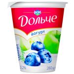 Dolce Blueberry-Apple Yogurt 3.2% 280g
