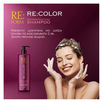 Re:form Re:color Color Preservation Shampoo 400ml - buy, prices for ULTRAMARKET - photo 5