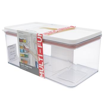 Food Storage Сontainer Rectangular Plastic with Valve 1500ml 8069-34235
