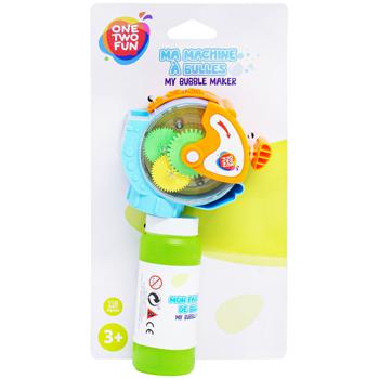 One Two Fun Bubble Machine for Soap Bubbles - buy, prices for Auchan - photo 2