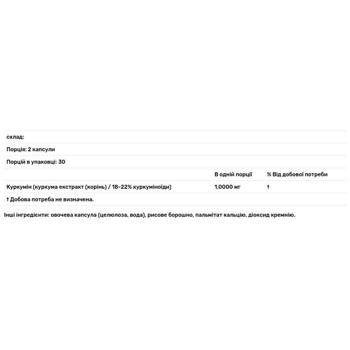 Куркумина фитосома Healthy Origins 500мг 60 капсул - купить, цены на Biotus - фото 2