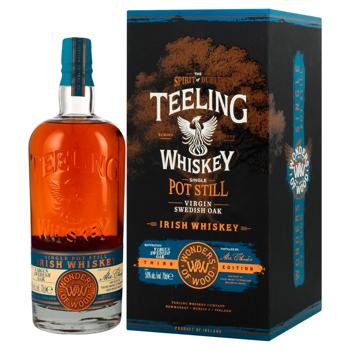 Віскі Teeling Wonders of Wood Virgin Swedish Oak 50% 0,7л коробк - купить, цены на МегаМаркет - фото 1