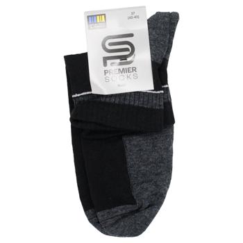 Носки Premier Socks Эконом мужские средние р.25, 27, 29 черный - купить, цены на ЕКО Маркет - фото 1