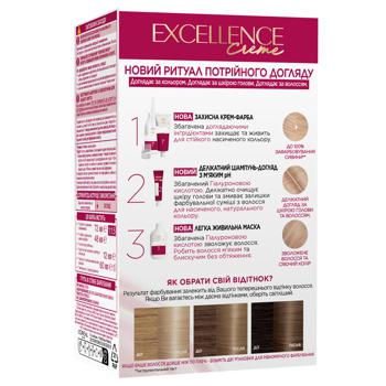 L'Oreal Paris Excellence Creme Hair Dye 9.1 - Very Light Ash Brown - buy, prices for ULTRAMARKET - photo 2