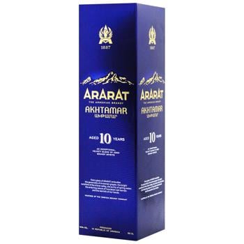 Коньяк Ararat Akhtamar 10 лет  40% 0,5л - купить, цены на AlcoHub - фото 2