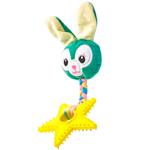 Игрушка для собак Pet Fun Зайка со звездочкой 9,5х26,5см