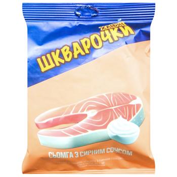 Khlibni Shkvarochky Salmon with Cheese Sauce Croutons 60g