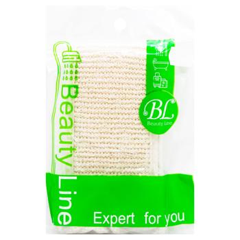Beauty Line Ribbon Shape Bath Sponge 412237 - buy, prices for MegaMarket - photo 1