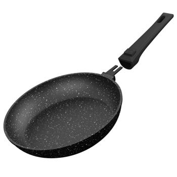 Krauff Non-stick Frying Pan with Removable Handle 26cm - buy, prices for - photo 1