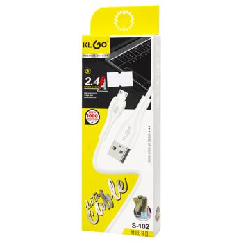 Кабель передачі даних Android-Mirco USB 1м S-102 арт. 17488-12 И208 - купити, ціни на КОСМОС - фото 2