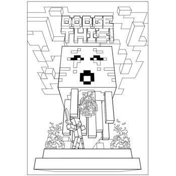 Yes Minecraft Coloring Book 12 Pages - buy, prices for NOVUS - photo 2