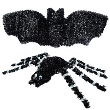 Actuel Halloween Spider and Bat Decor