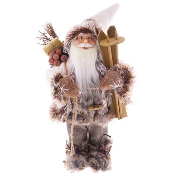 Bona Di Santa with Gifts Christmas Figurine 30cm Beige with Brown - buy, prices for - photo 3