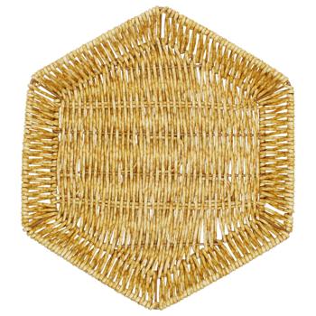 Wicker Fruit Bowl 21*21*3cm - buy, prices for COSMOS - photo 2