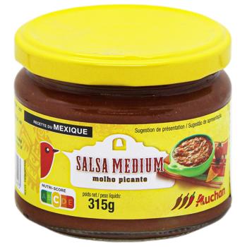 Auchan Salsa Medium Sauces 315g