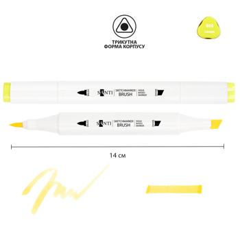 Santi Yellow Sketch Marker SM-05 - buy, prices for Auchan - photo 2