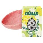 Яйце TOM білий шоколад з сублімованою малиною 80 г