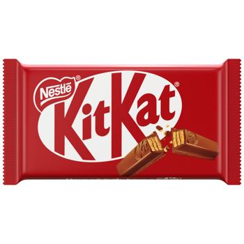 Батончик NESTLÉ® KITKAT® в молочному шоколаді 41,5г - купити, ціни на КОСМОС - фото 1