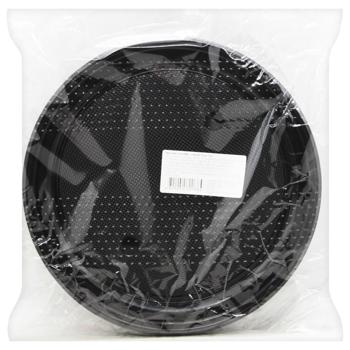 Тарелка столовая Инпак черная 10шт - купить, цены на За Раз - фото 1