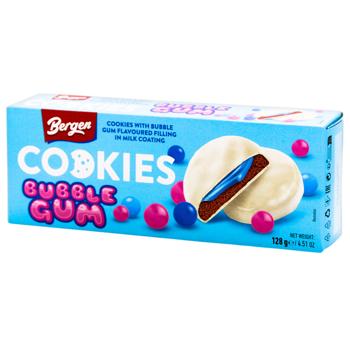 Печенье Bergen Cookies Bubble Gum 128г