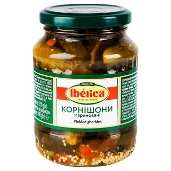 Корнишоны Iberica маринованные 350г
