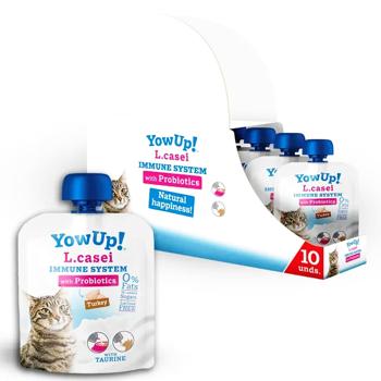 Лакомство для кошек YowUp! L.Casei Immune System Йогурт с индейкой и пробиотиками 85г - купить, цены на MasterZoo - фото 3