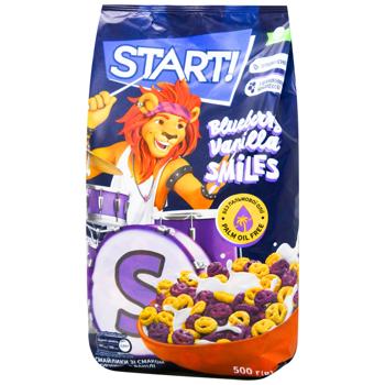 Start Smileys Blueberry and Vanilla Dry Breakfast 500g - buy, prices for MegaMarket - photo 3