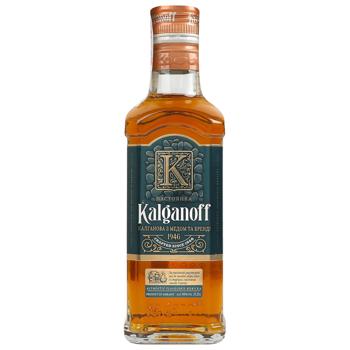Настоянка Kalganoff з медом та бренді 40% 250мл - купити, ціни на NOVUS - фото 2