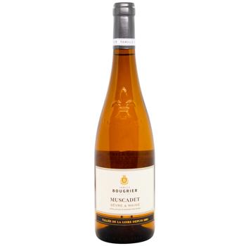 Вино Famille Bougrier Muscadet белое сухое 11,5% 0,75л - купить, цены на WINETIME - фото 1