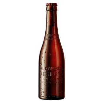 Alhambra Reserva Roja Semi-Dark Beer 7.2% 0.33l - buy, prices for NOVUS - photo 1