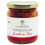 La Reinese Chili Pepper Stuffed with Tuna in Sunflower Oil 180g