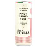 Вино Italia Pinot Grigio сухое розовое 12,5% 250мл