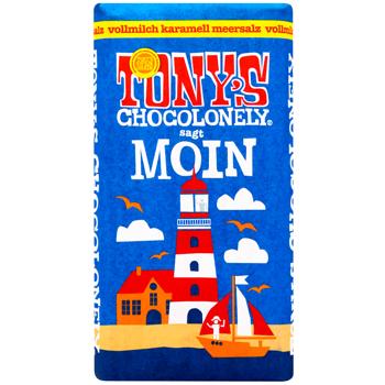 Tony's Chocolonely Karamell Meersalz Chocolate 90g