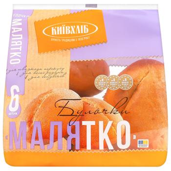 Булочки Київхліб Малятко 6шт 300г - купить, цены на Auchan - фото 1
