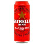 Estrella Damm Barcelona Light Beer 4.6% 0.5l