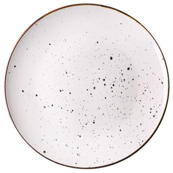 Ardesto Bagheria Plate Bright White 28cm - buy, prices for ULTRAMARKET - photo 1