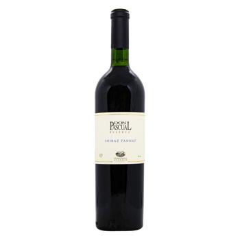 Вино Don Pascual Shiraz Tannat красное сухое 13,5% 0,75л - купить, цены на МегаМаркет - фото 1