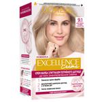 Краска для волос L'Oreal Paris Excellence Creme 9.1 Очень светло-русый пепельный