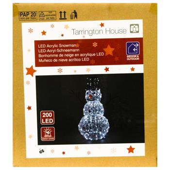 Tarrington House Acrylic Snowman Figurine 200LED 90cm - buy, prices for - photo 3
