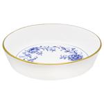 Alba Ceramic Blue Rose Dish 23cm