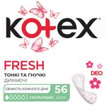 Kotex Deo Ultraslim Daily Pads 56pcs