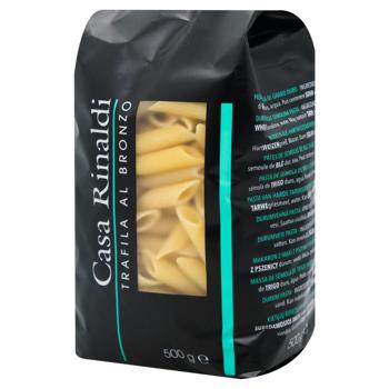 Casa Rinaldi Penne Rigate Bronzо Pasta 500g - buy, prices for ULTRAMARKET - photo 1