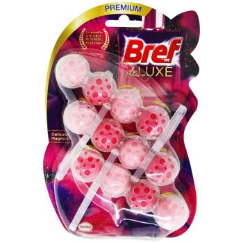Bref Deluxe Delicate Magnolia Toilet Block 50g*3pcs - buy, prices for Auchan - photo 1